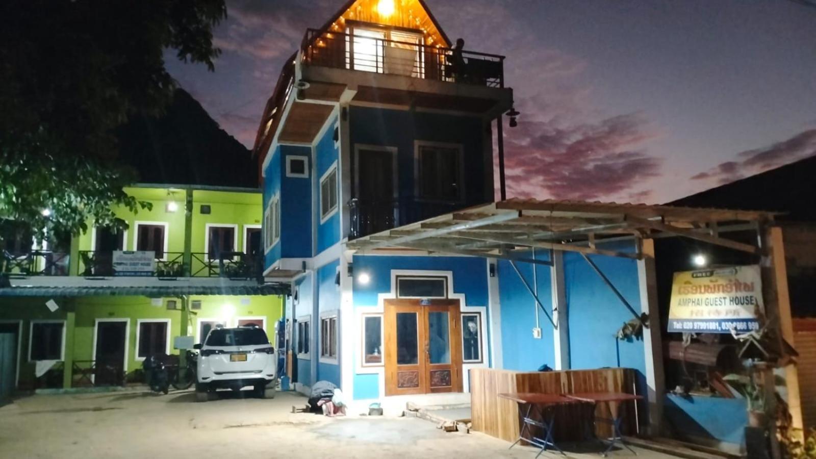 Amphai Guest House Nongkhiaw Kültér fotó